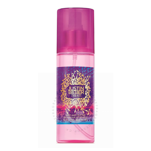 Justin Bieber The Key Hair Mist For Her 150ml / 5 oz - Set